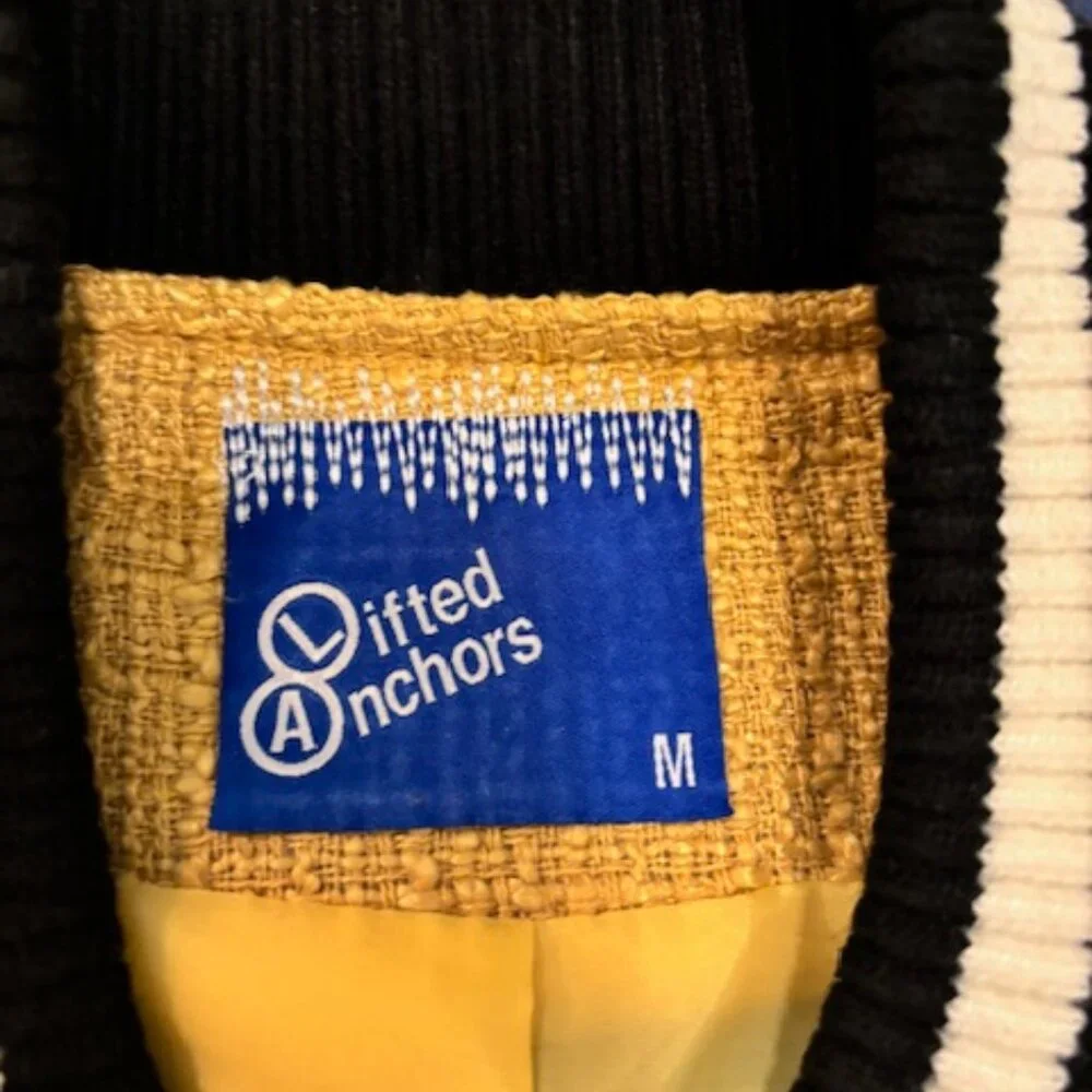 SALE Lifted Anchors NWT Lovers Surf Club Bomber Jacket Medium - Picture 4 of 7